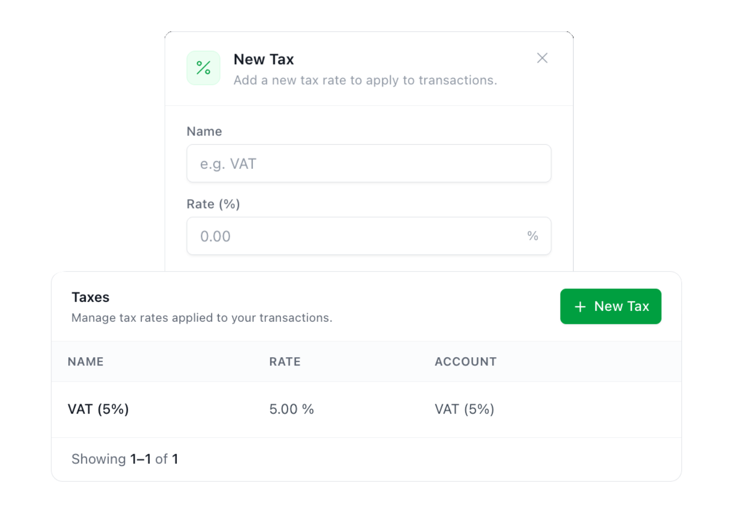 Built for global businesses – tax-ready for VAT, GST, and more